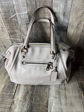 Coach 34362 Prairie  Satchel Handbag in Pebble Leather